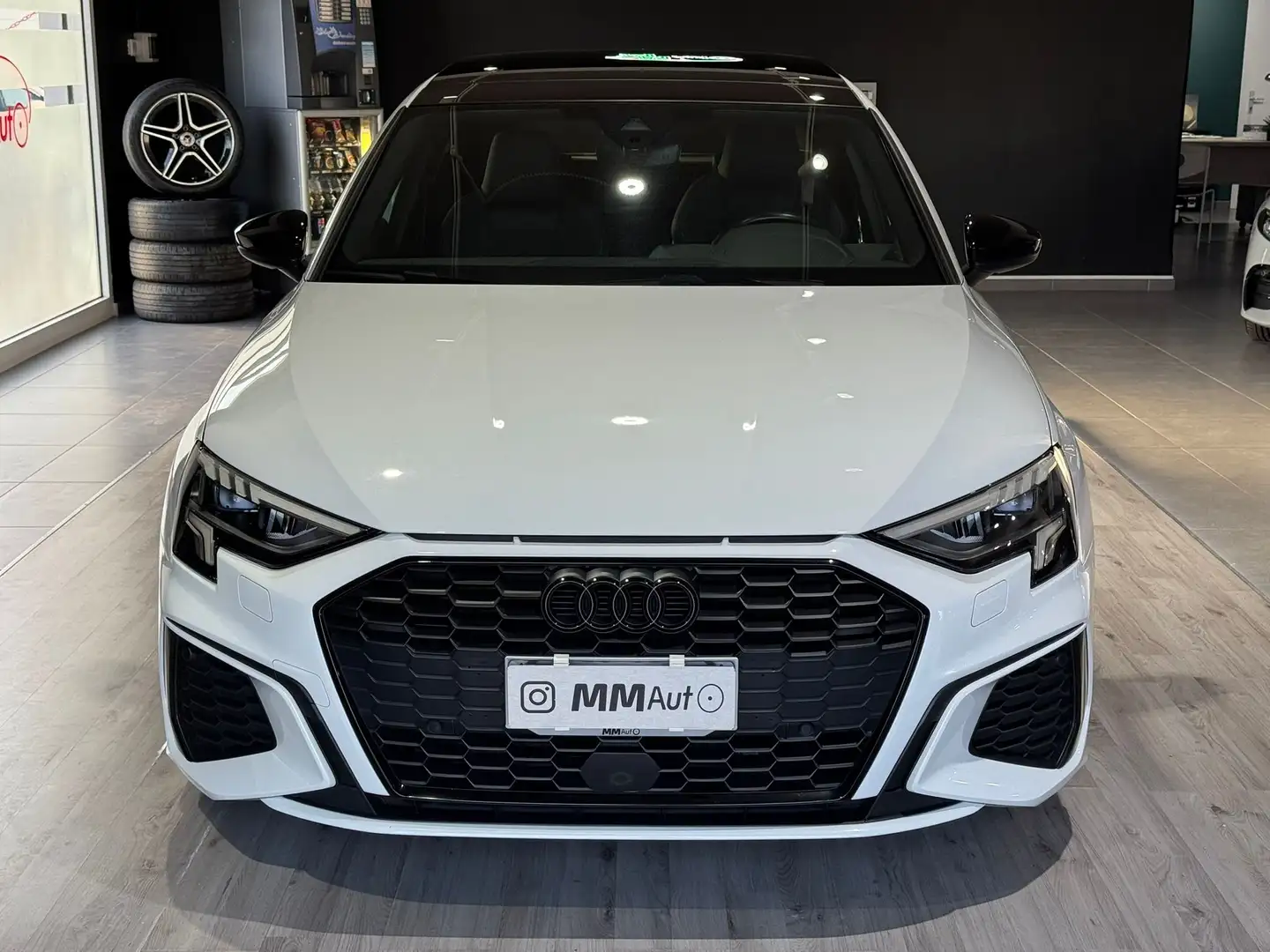 Audi A3 Sportback 35TDI *3X S-Line* Bianco - 2