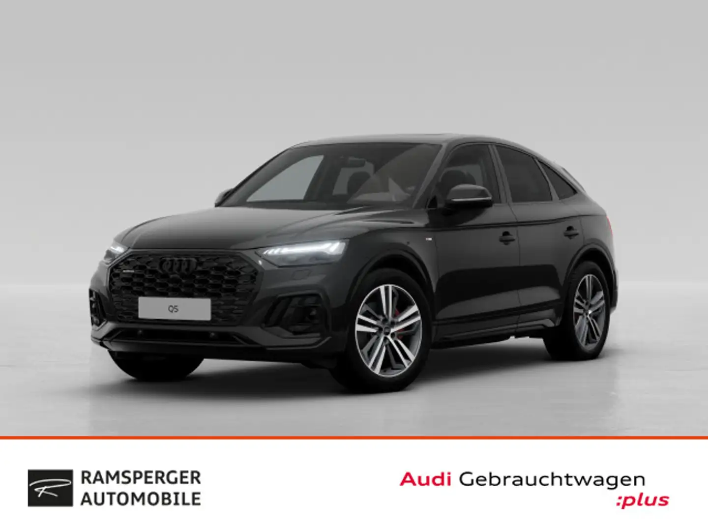 Audi Q5 S line 40 TDI quat. Matrix ACC Pano Schwarz - 1
