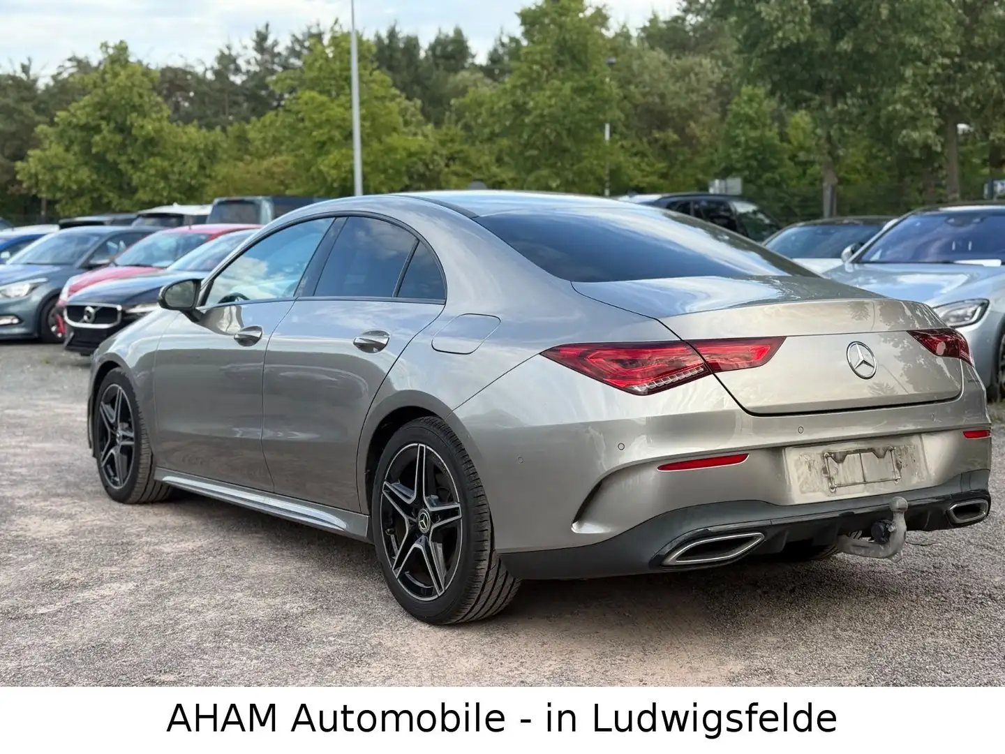 Mercedes-Benz CLA 220 AMG|COUPÉ|KAM|WIDESCREEN|NIGHT|AHK|LANE Argent - 2