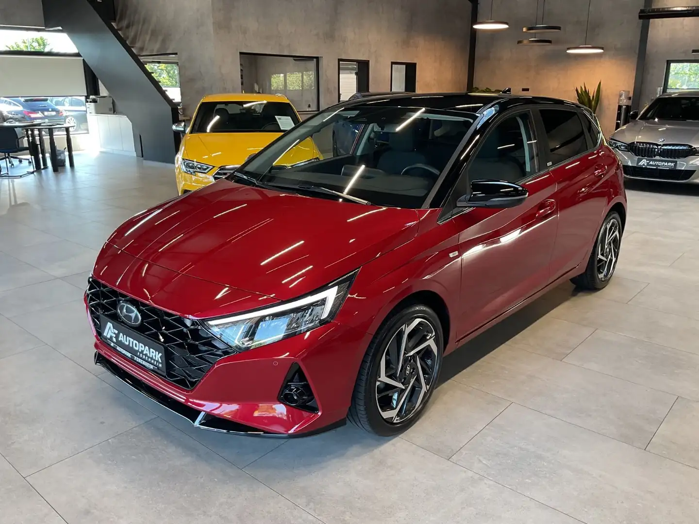 Hyundai i20 Prime Klimaautom. Keyless Kamera Navi Rot - 1