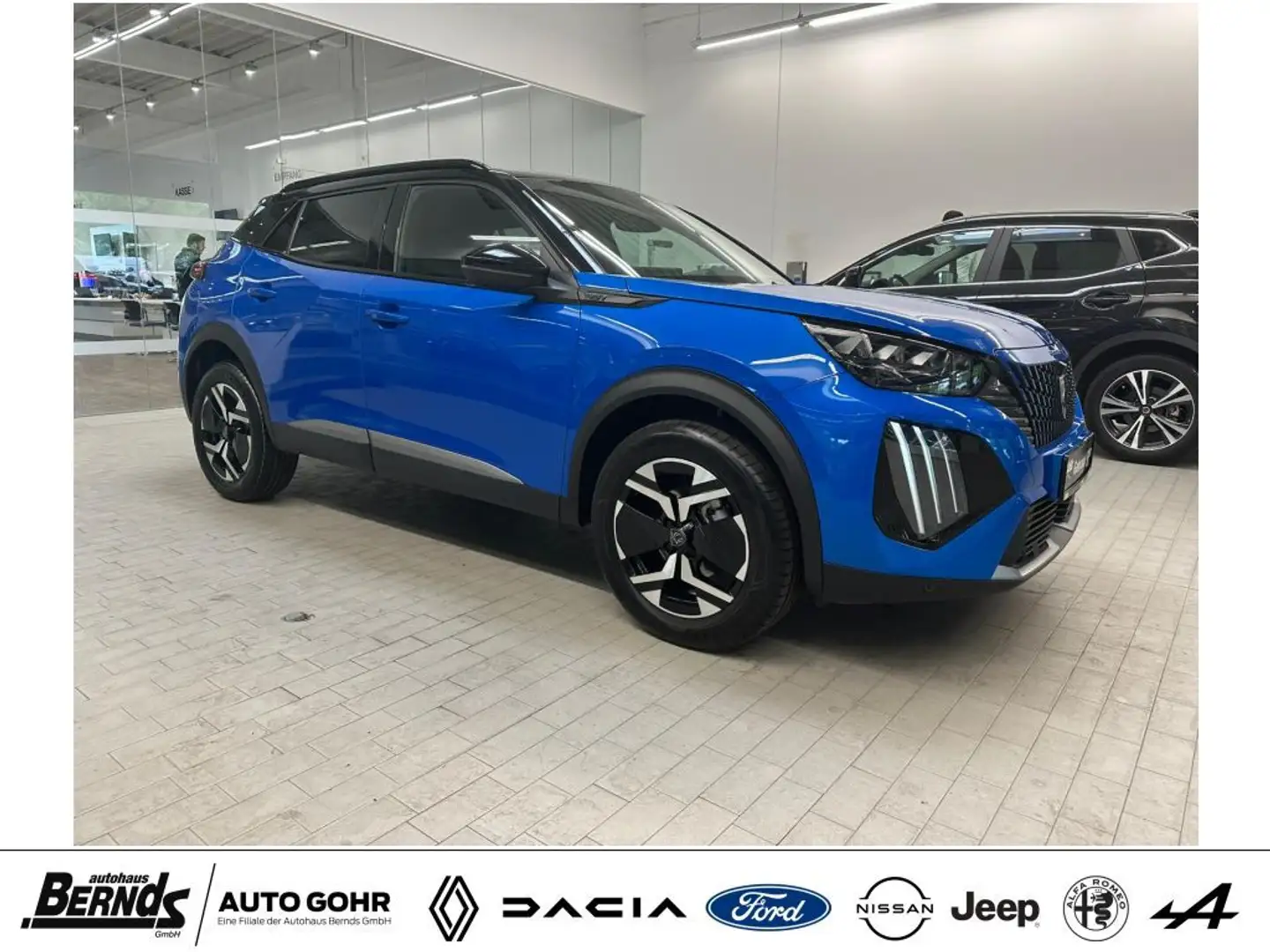 Peugeot 2008 PureTech 130 EAT8 GT RÜCKFAHRKAMERA KLIMAAUTOMATIK Blauw - 2