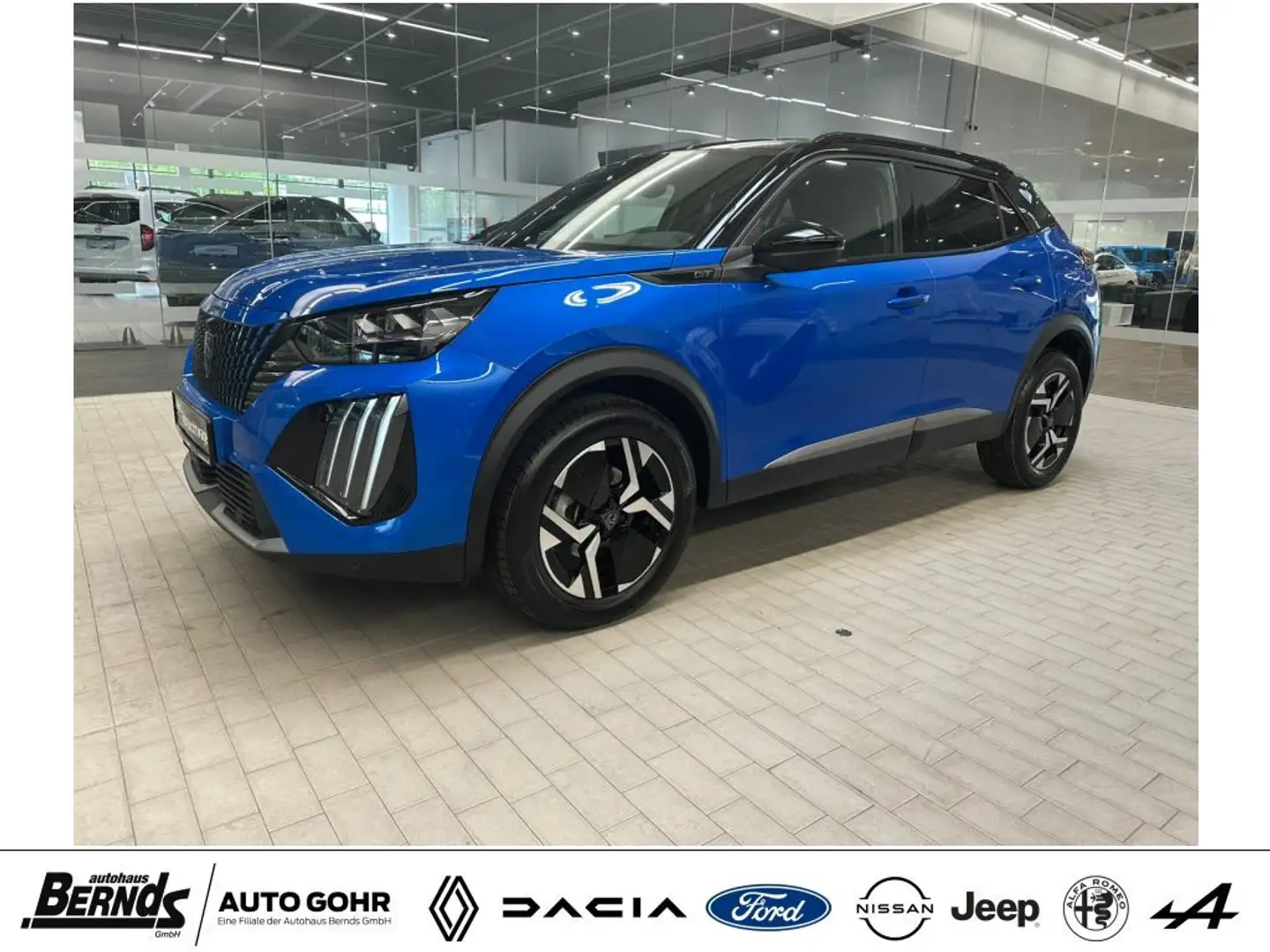 Peugeot 2008 PureTech 130 EAT8 GT RÜCKFAHRKAMERA KLIMAAUTOMATIK Modrá - 1