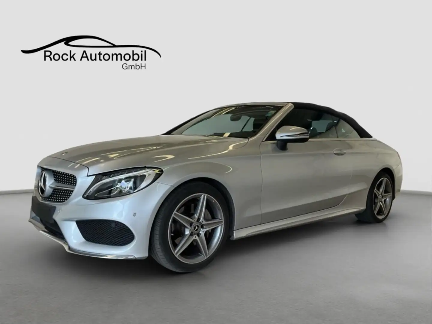 Mercedes-Benz C 180 Cabrio 9G AMG Line AIRSCARF *Garantie* Argent - 2