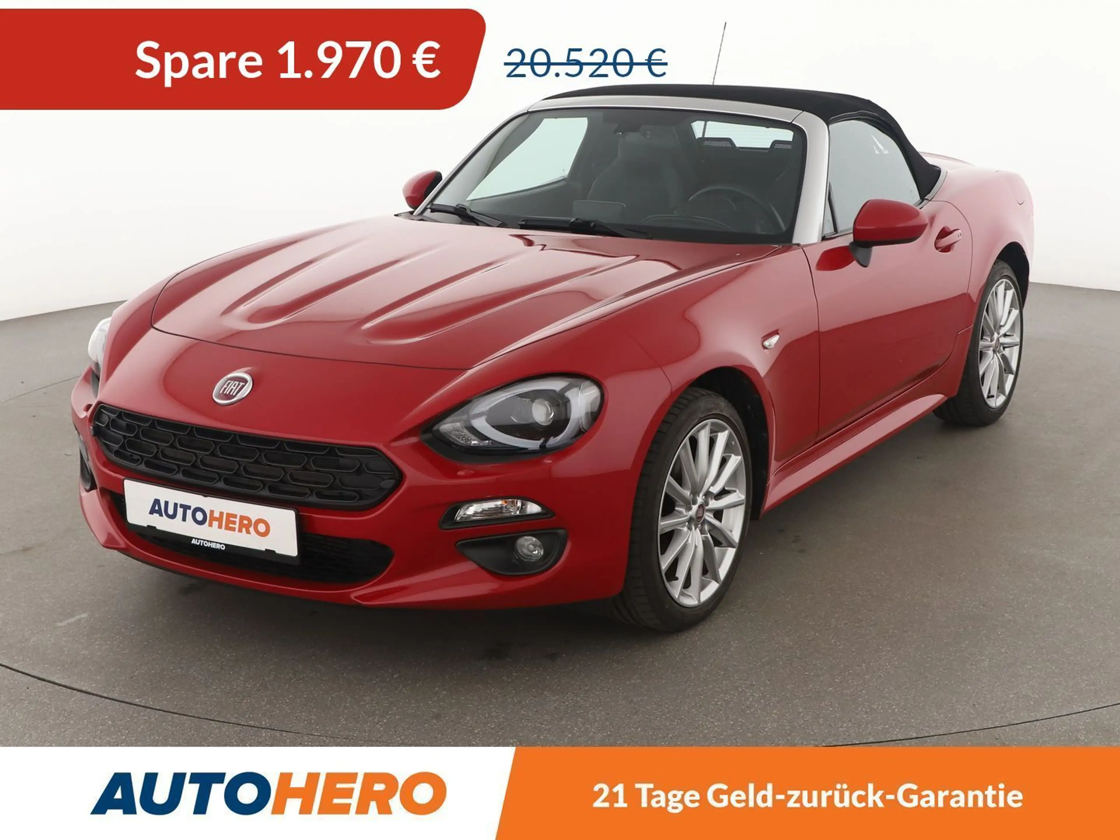 Fiat 124 Spider 1.4 Turbo Lusso *NAVI*LED*PDC*SHZ*TEMPO*