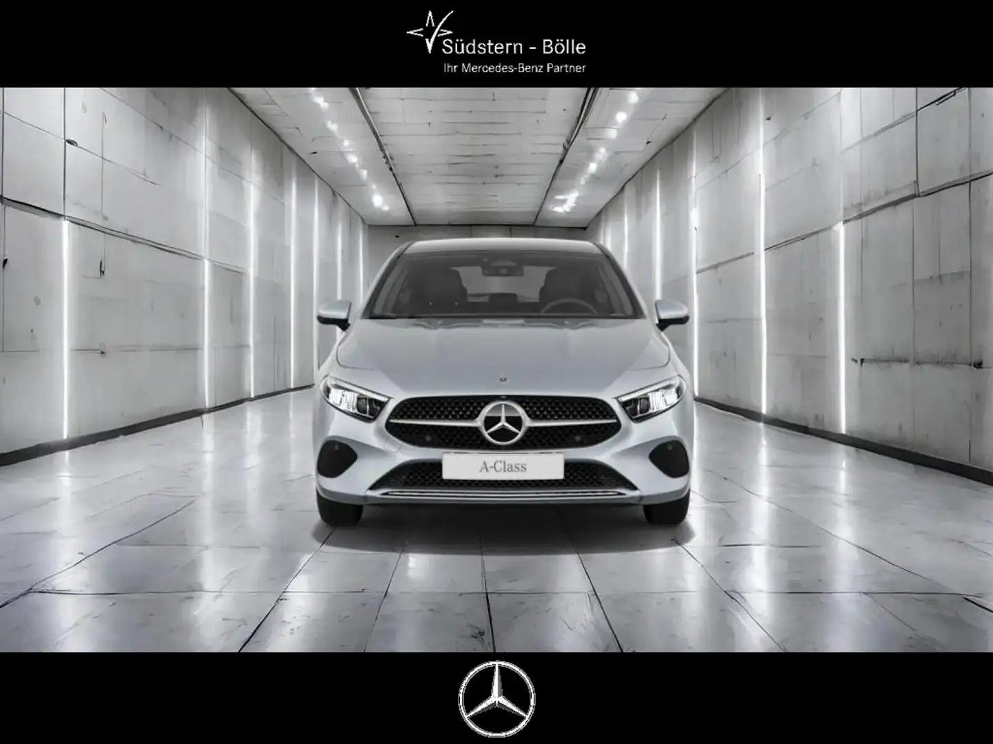 Mercedes-Benz A 220 4M PROGR.ADV.PLUS+PANO+AHK+MEM.+DISTR.+BUR Zilver - 2