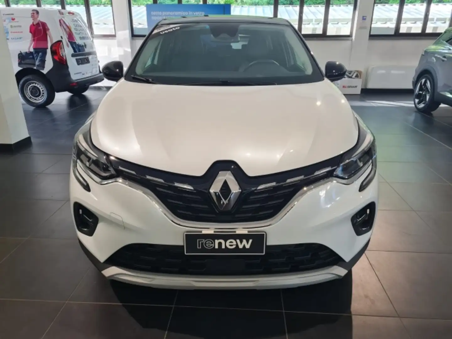 Renault Captur Captur 1.6 E-Tech hybrid Intens 145cv auto Bianco - 2