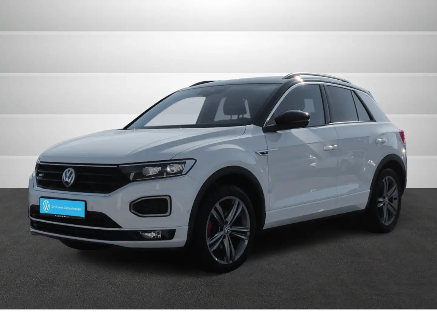 Volkswagen T-Roc 2.0 TSI 4Motion R Line AHK ACC DigCockpit Weiß - 2