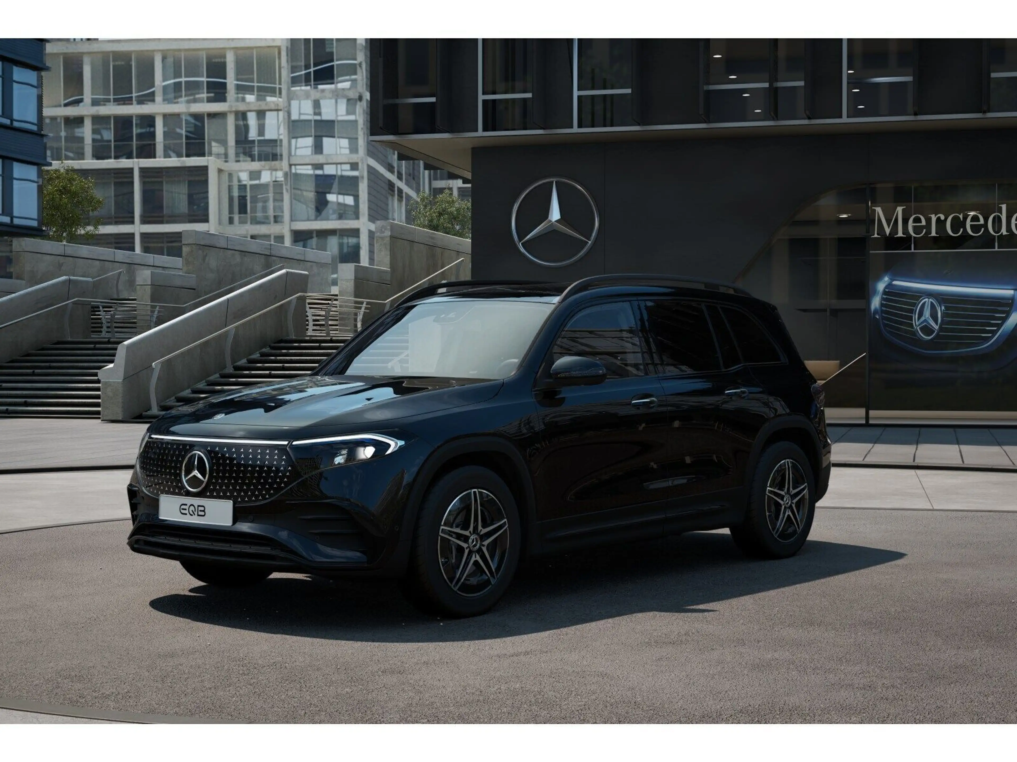 Mercedes-Benz EQB 250 AMG+NIGHT+PANO+360°+AHK+TOTWINKEL — photo 2