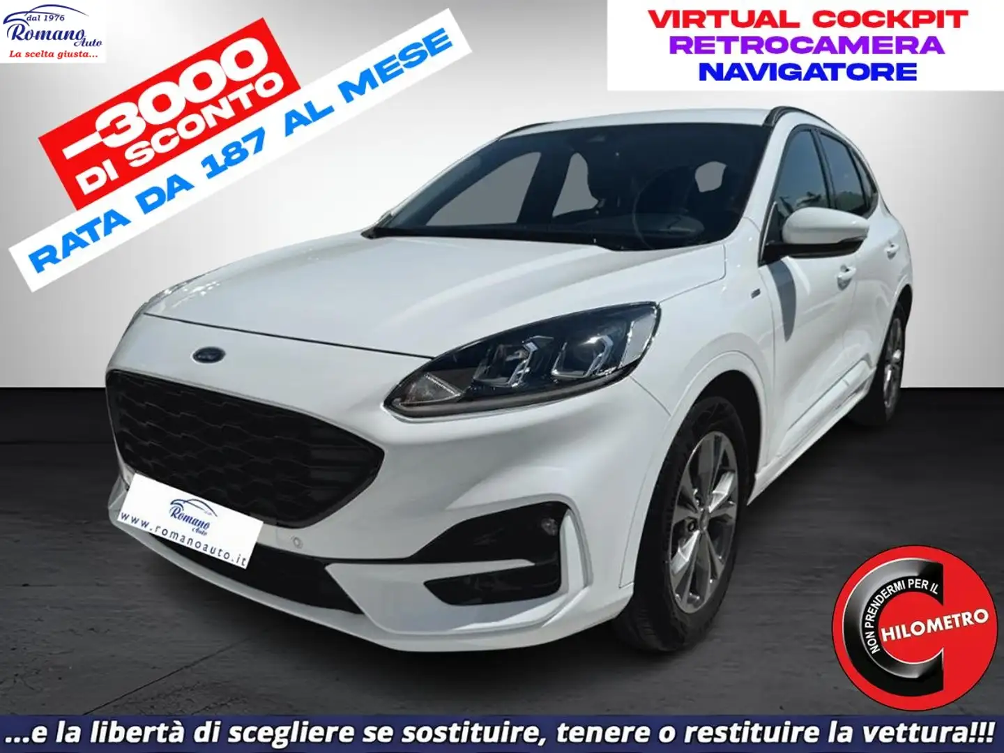 Ford Kuga 1.5 ecoblue ST-Line 2wd 120cv Wit - 1