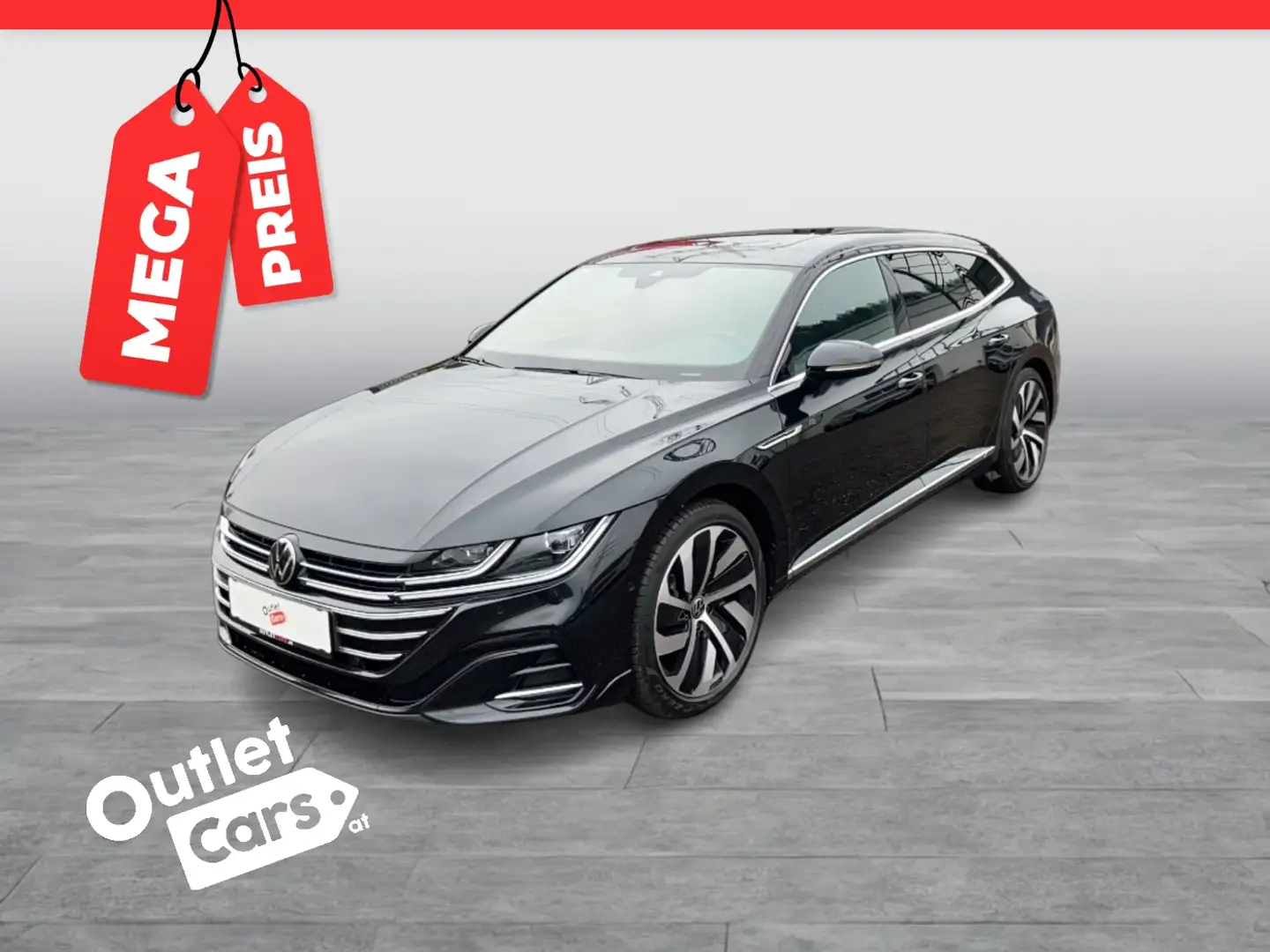 Volkswagen Arteon Shooting Brake 2.0 TDI 4M R-Line MEGAPREIS Schwarz - 1