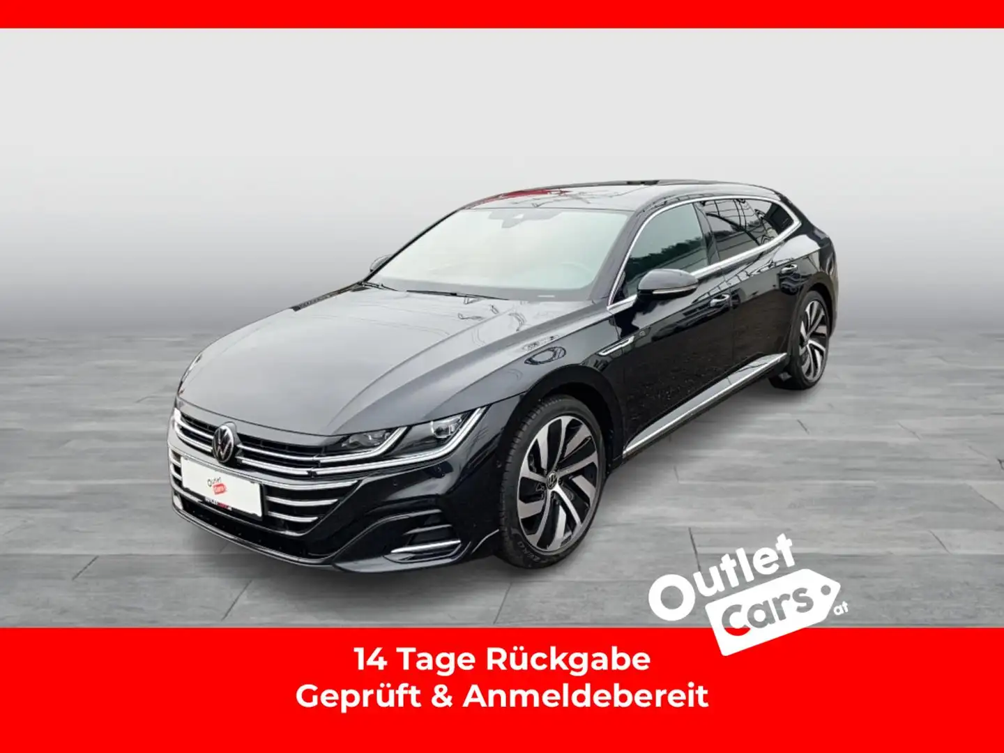 Volkswagen Arteon Shooting Brake 2.0 TDI 4Motion R-Line AHK Schwarz - 1