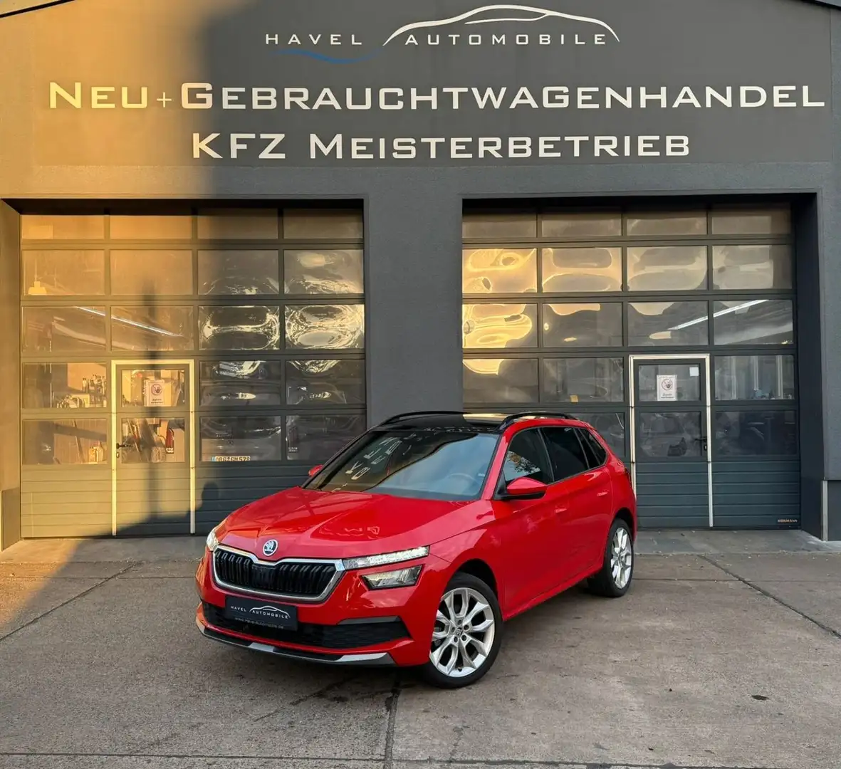 Skoda Kamiq Ambition 1,5 TSI  Kamera Sitzheizung Pano Rot - 1
