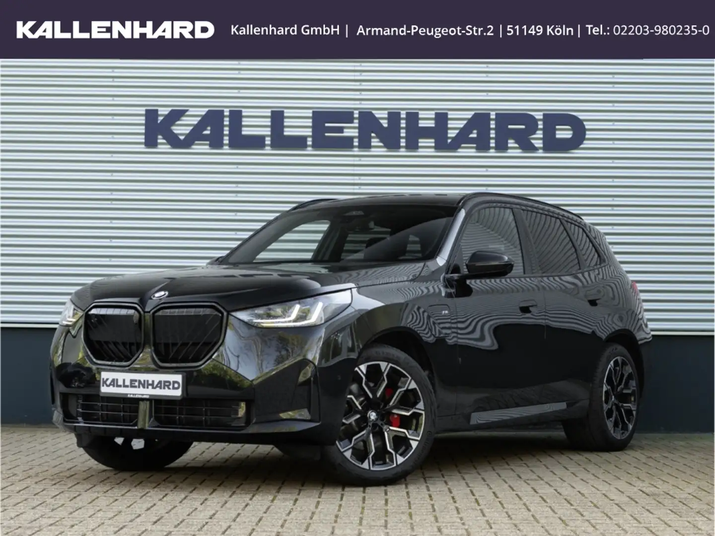 BMW X3 30e xDrive M Sport Pro-Pano-AHK-ACC-Memorysitze Schwarz - 2