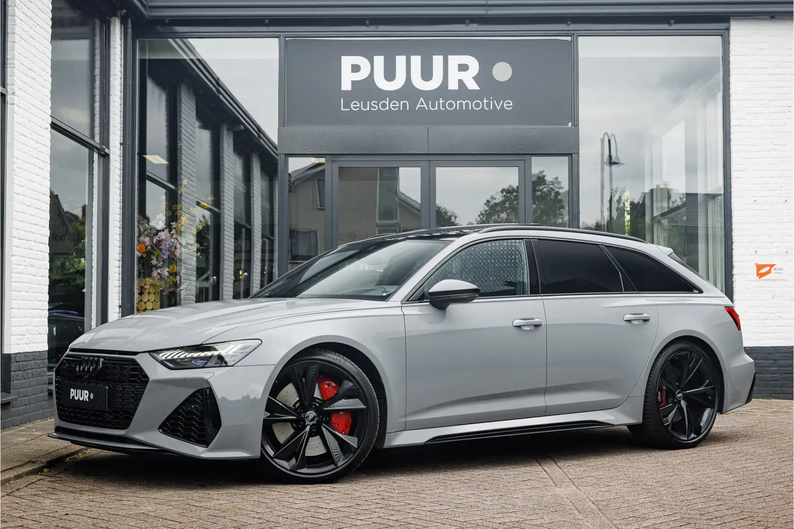 Audi RS6 4.0 TFSI Quattro Nardo Grey Pano - B&O 3D - 360 Ca Grau - 1