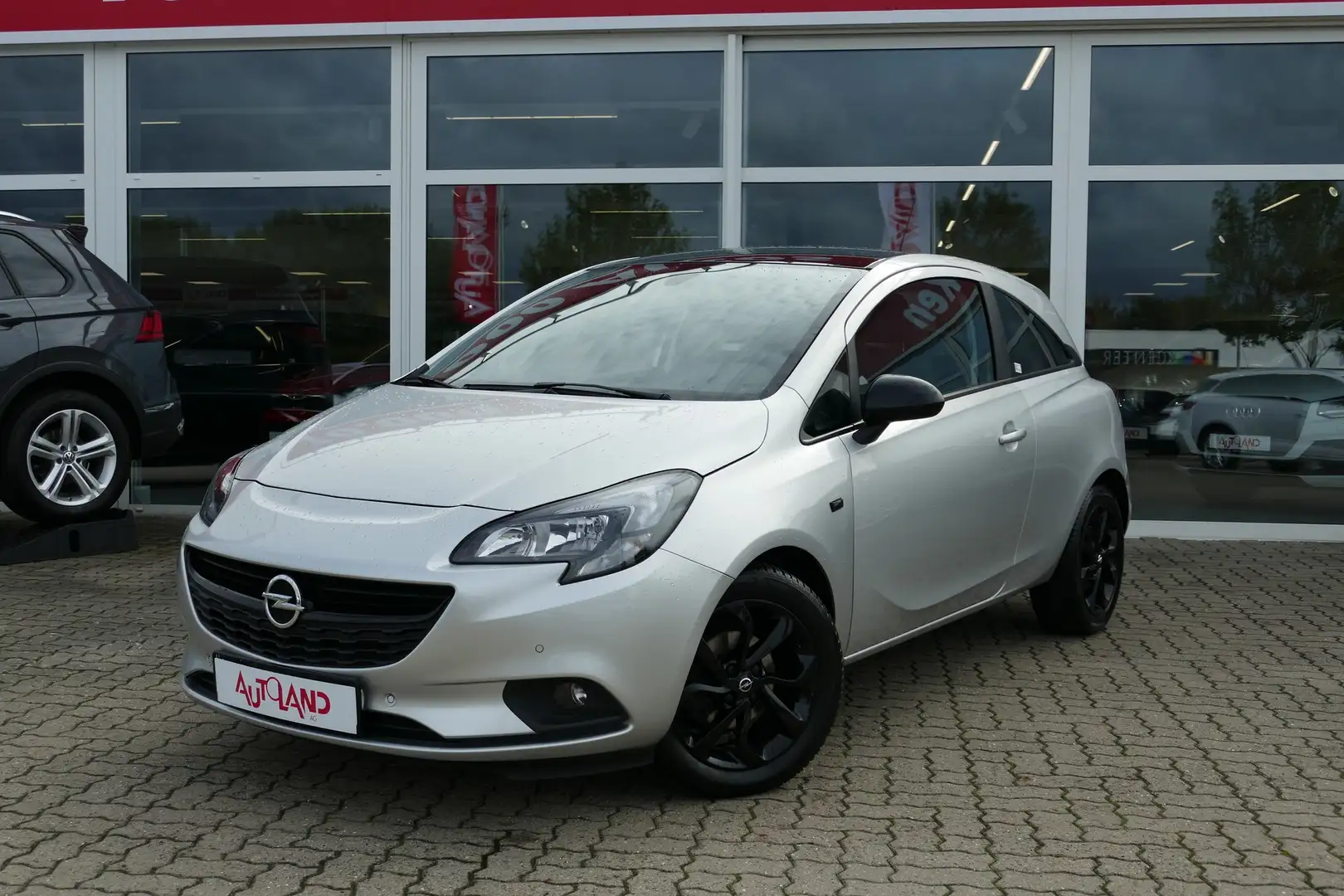 Opel Corsa E 1.4 Tempomat Sitzheizung PDC USB Gris - 2