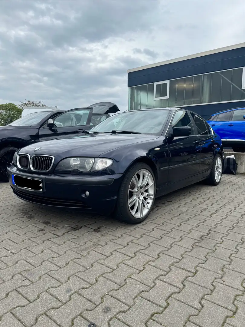BMW 318 318i E46 Sportledersitze Blau - 1