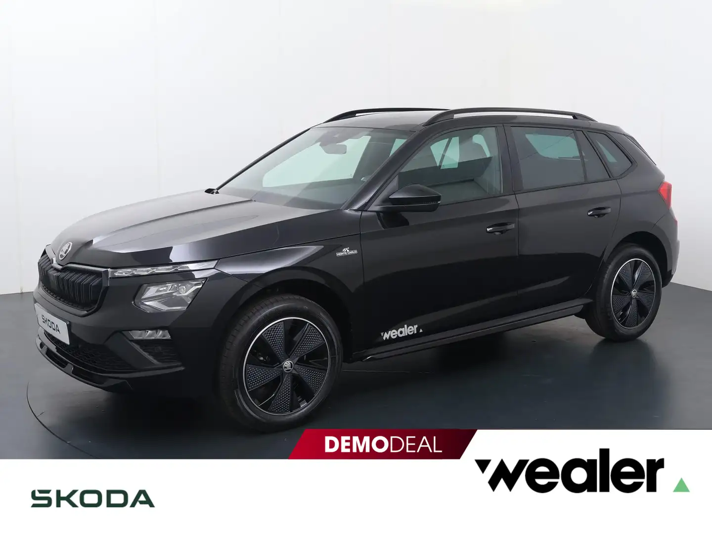 Skoda Kamiq Monte Carlo 1.0 TSI 115 PK 6 versn. Hand | Panoram Zwart - 1