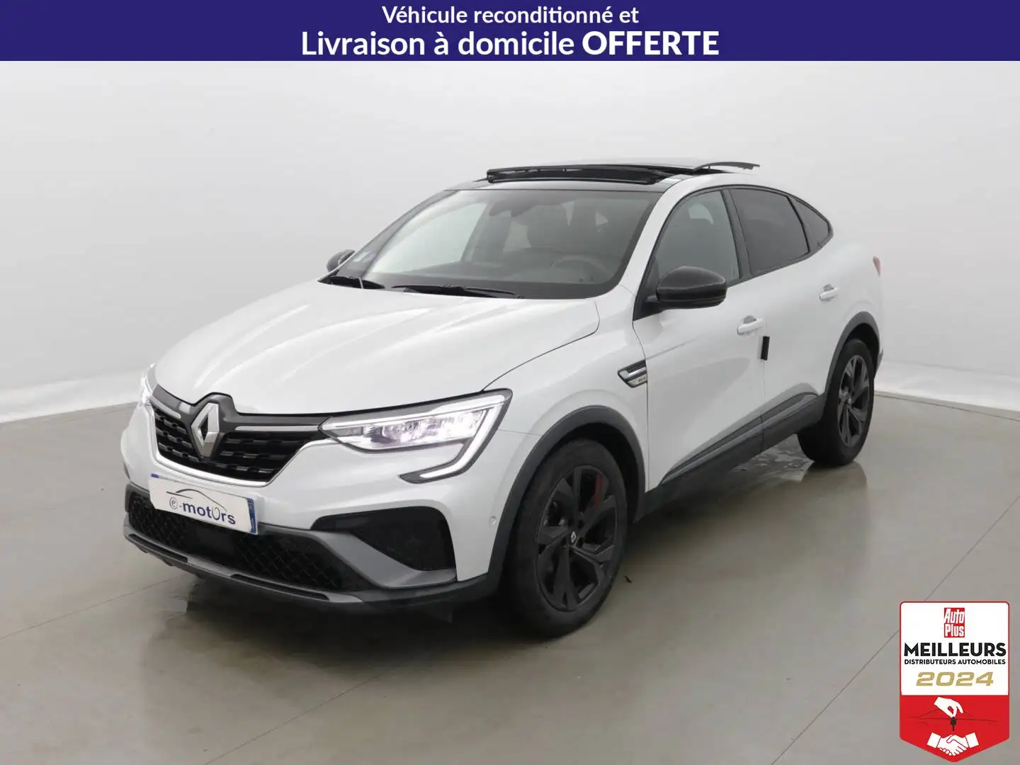 Renault Arkana mild hybrid 160 EDC FAP - 22 - R.S. Line Alb - 1