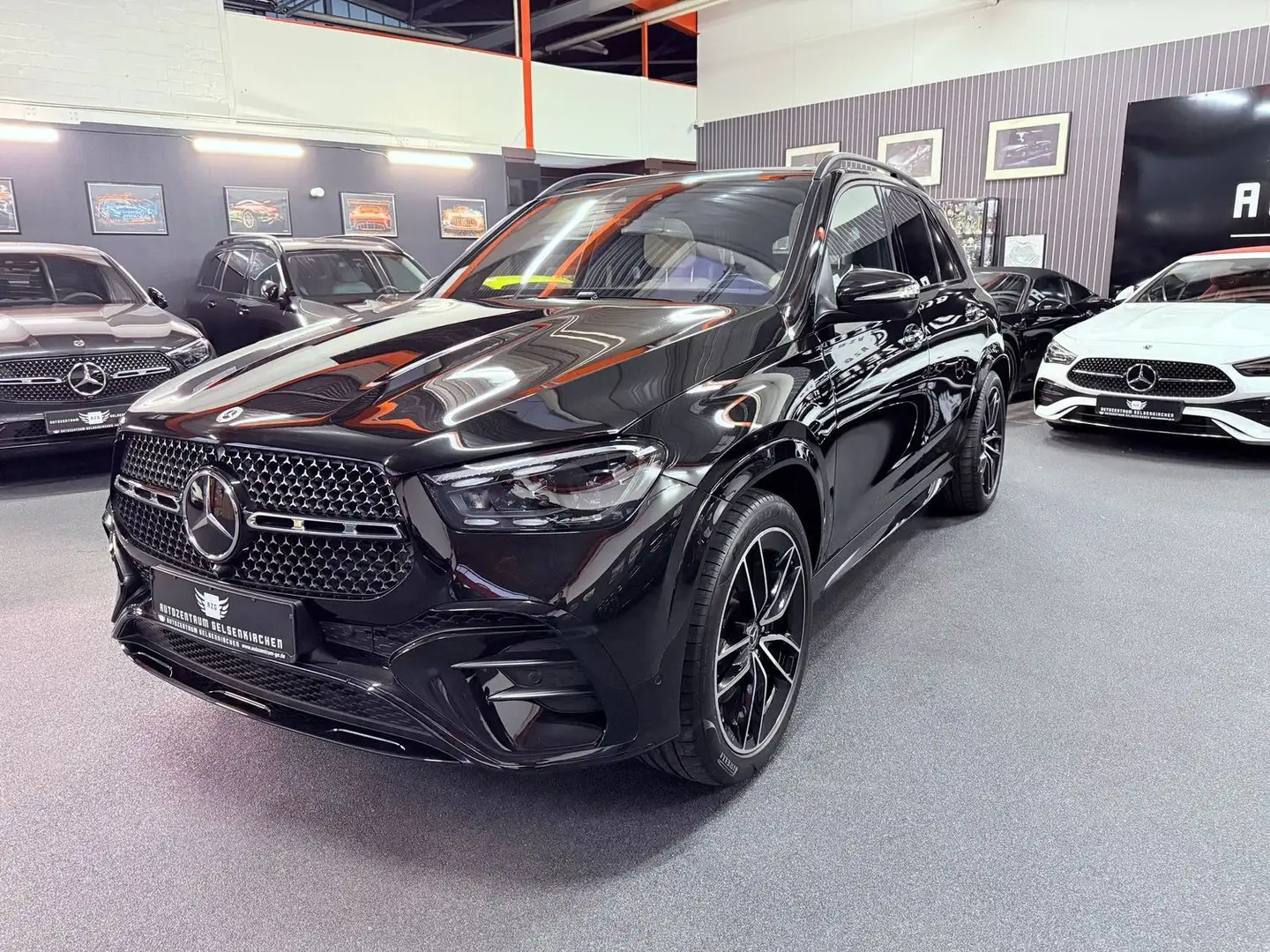 Mercedes-Benz GLE 450 d 4M AMG PREMIUM PANO/DISTR/HUD/360°/AIR Noir - 1