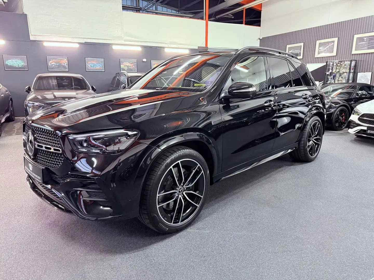 Mercedes-Benz GLE 450 d 4M AMG PREMIUM PANO/DISTR/HUD/360°/AIR Noir - 2