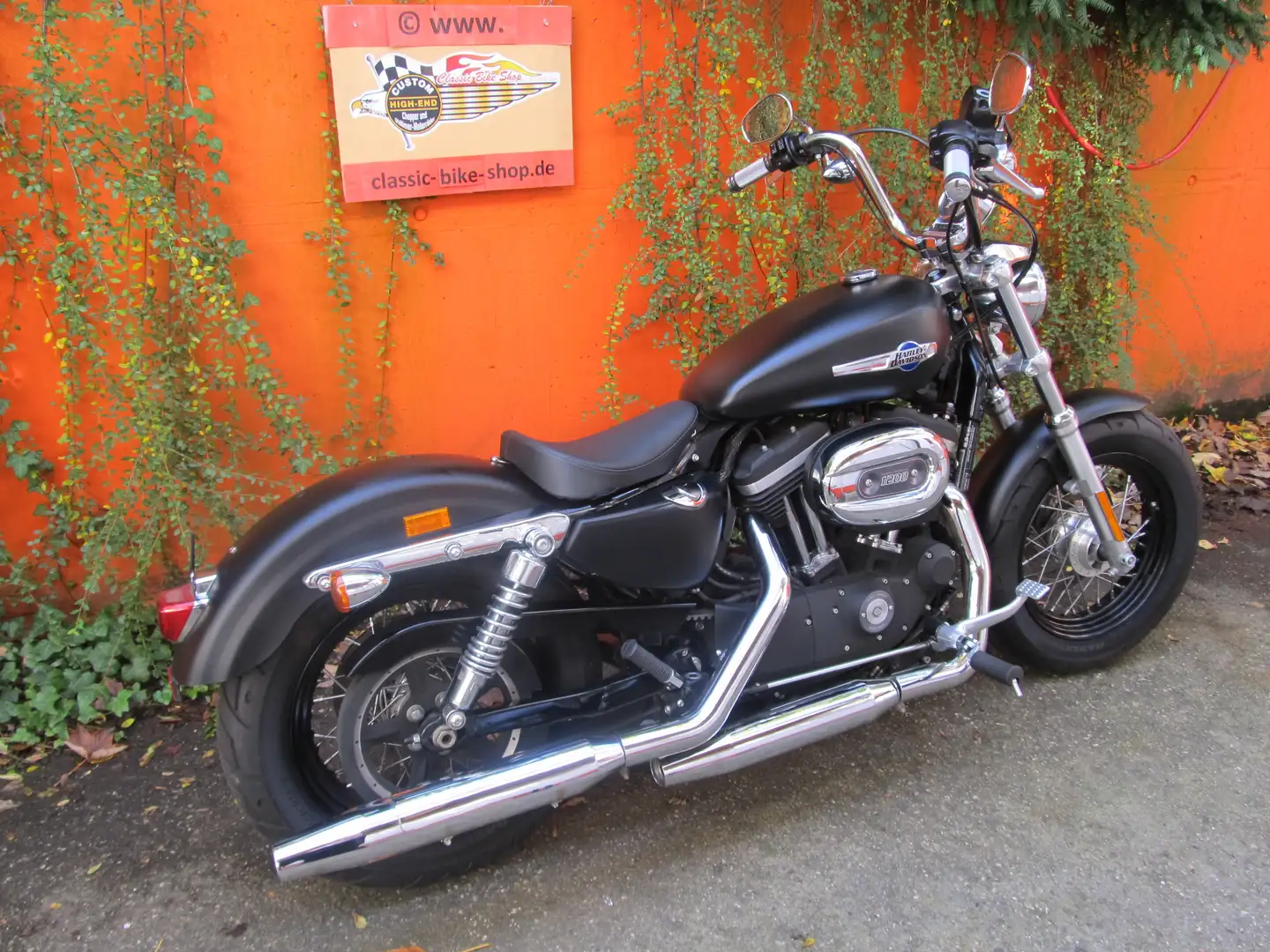Harley-Davidson Sportster 1200 1200 CB Custom  mit ABS - 5 HD Negro - 2