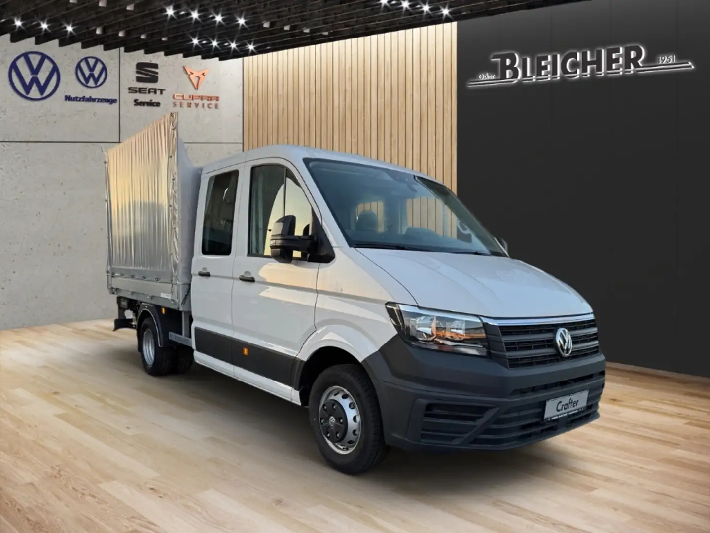 Volkswagen Crafter Pritsche DOKA RWD 50 F 2,0 l TDI EURO VI-e SCR Weiß - 2