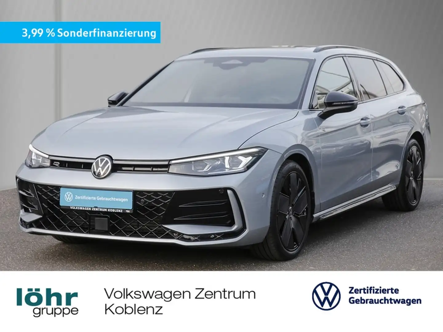 Volkswagen Passat Variant 2.0 TDI DSG R-Line AHK/Pano/RFK Silber - 1