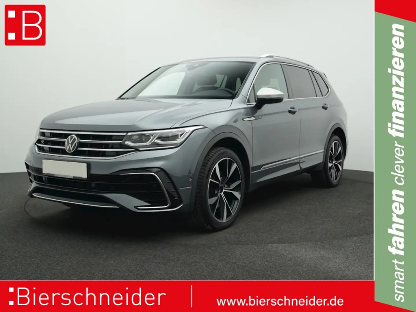 Volkswagen Tiguan Allspace 2.0 TSI DSG 4Mo. RLine 5-SITZE AHK NAVI KAMERA 20 Grau - 1
