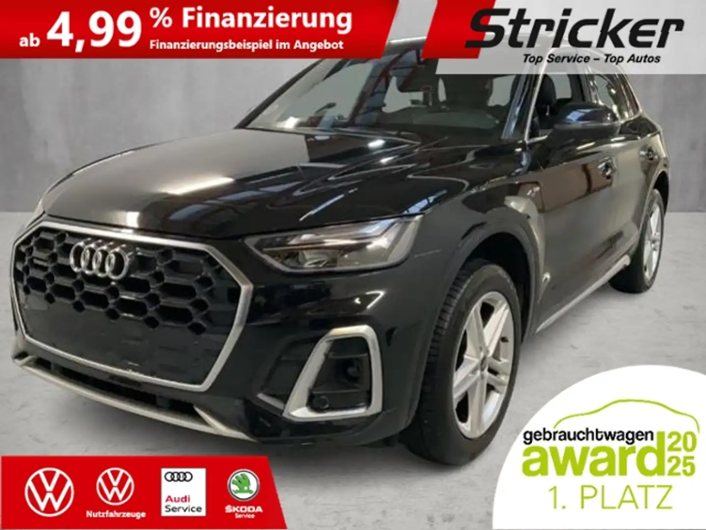 Audi Q5 S-line  40TDI S-Tronic 363,-ohne Anzahlung Navi Schwarz - 2