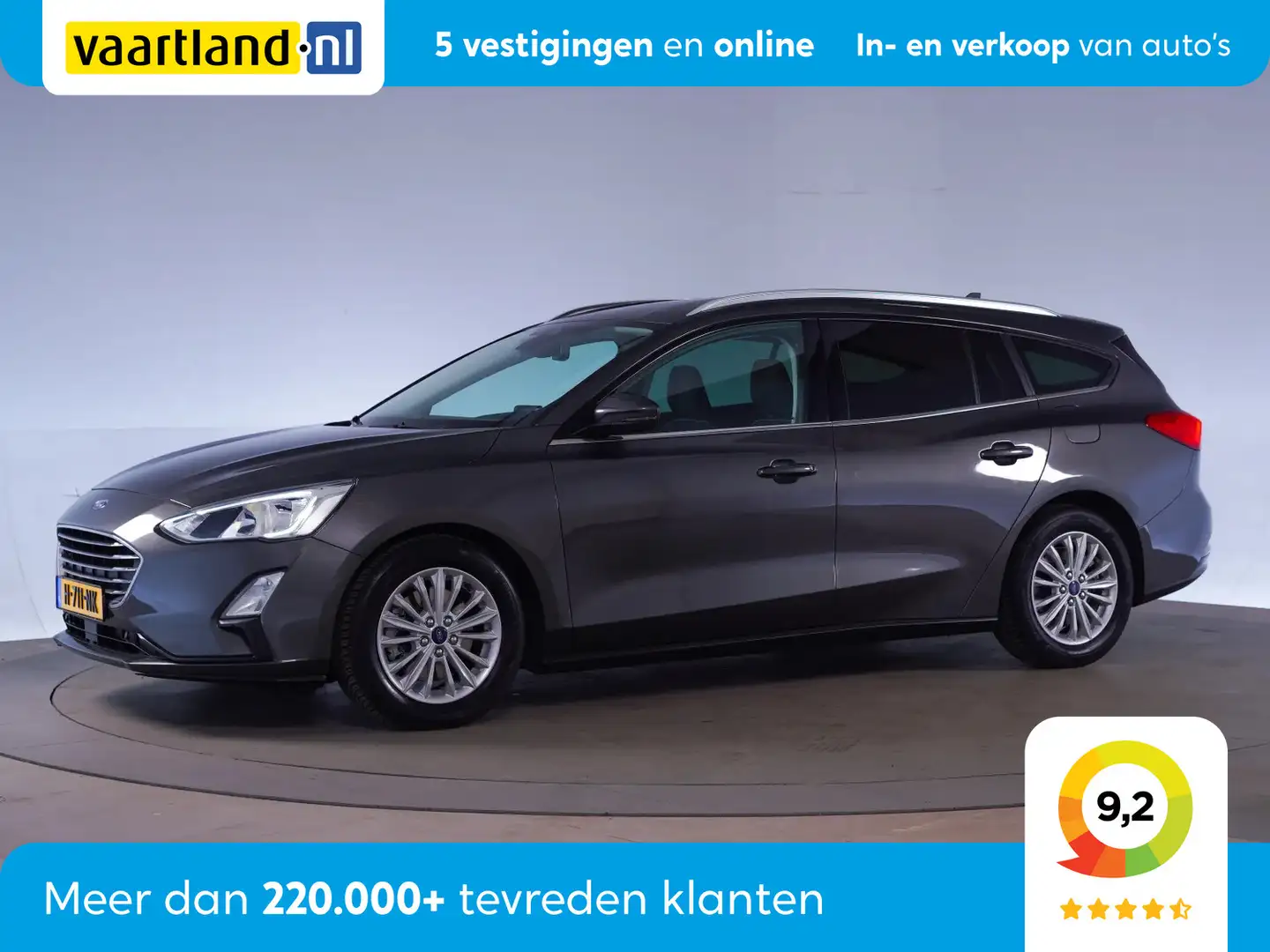 Ford Focus WAGON 1.0 EcoBoost Titanium Aut. [ Navi Climate St Grijs - 1