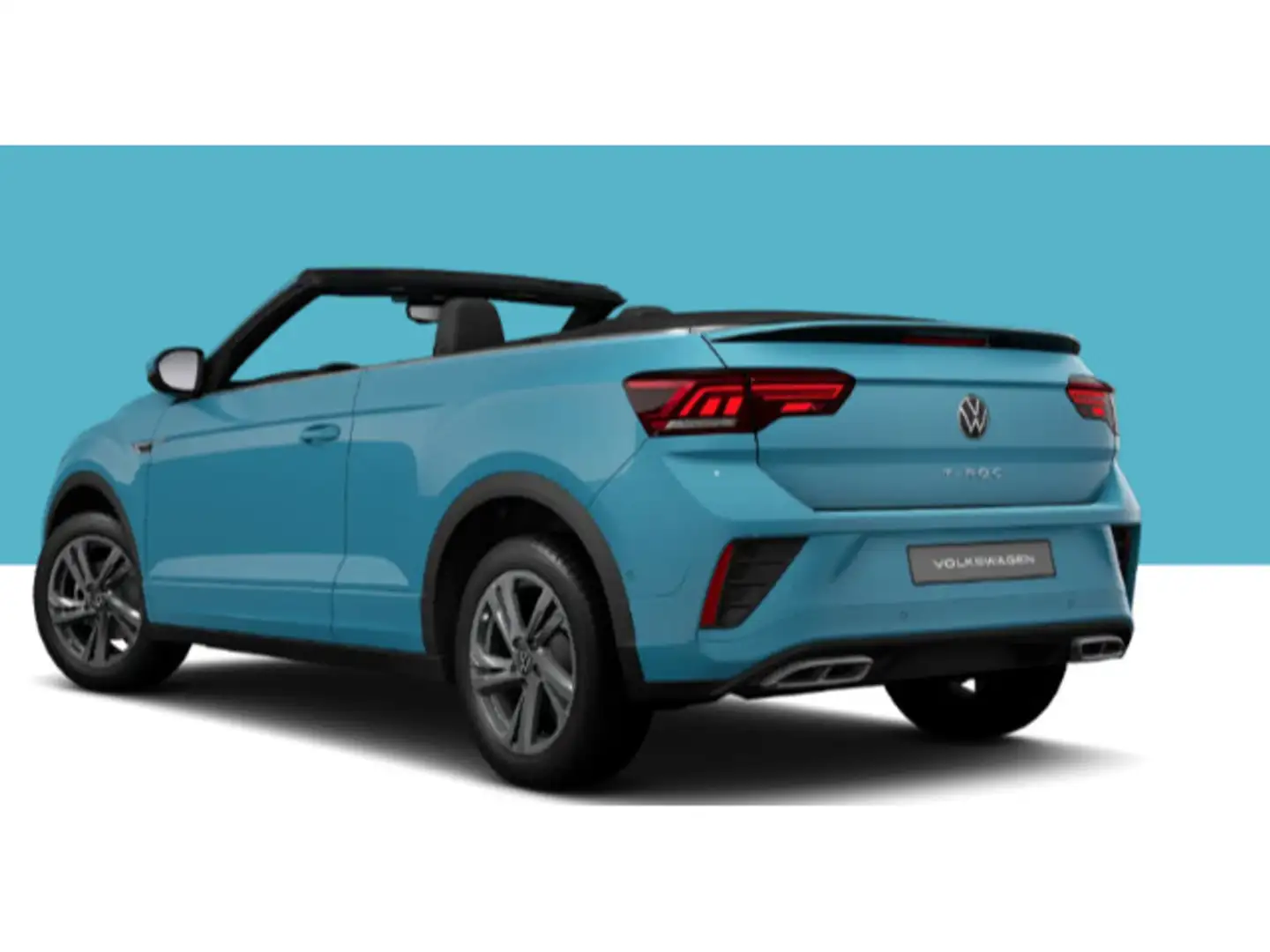 Volkswagen T-Roc Cabriolet R-Line 6-Gang *AKTION* Blau - 2