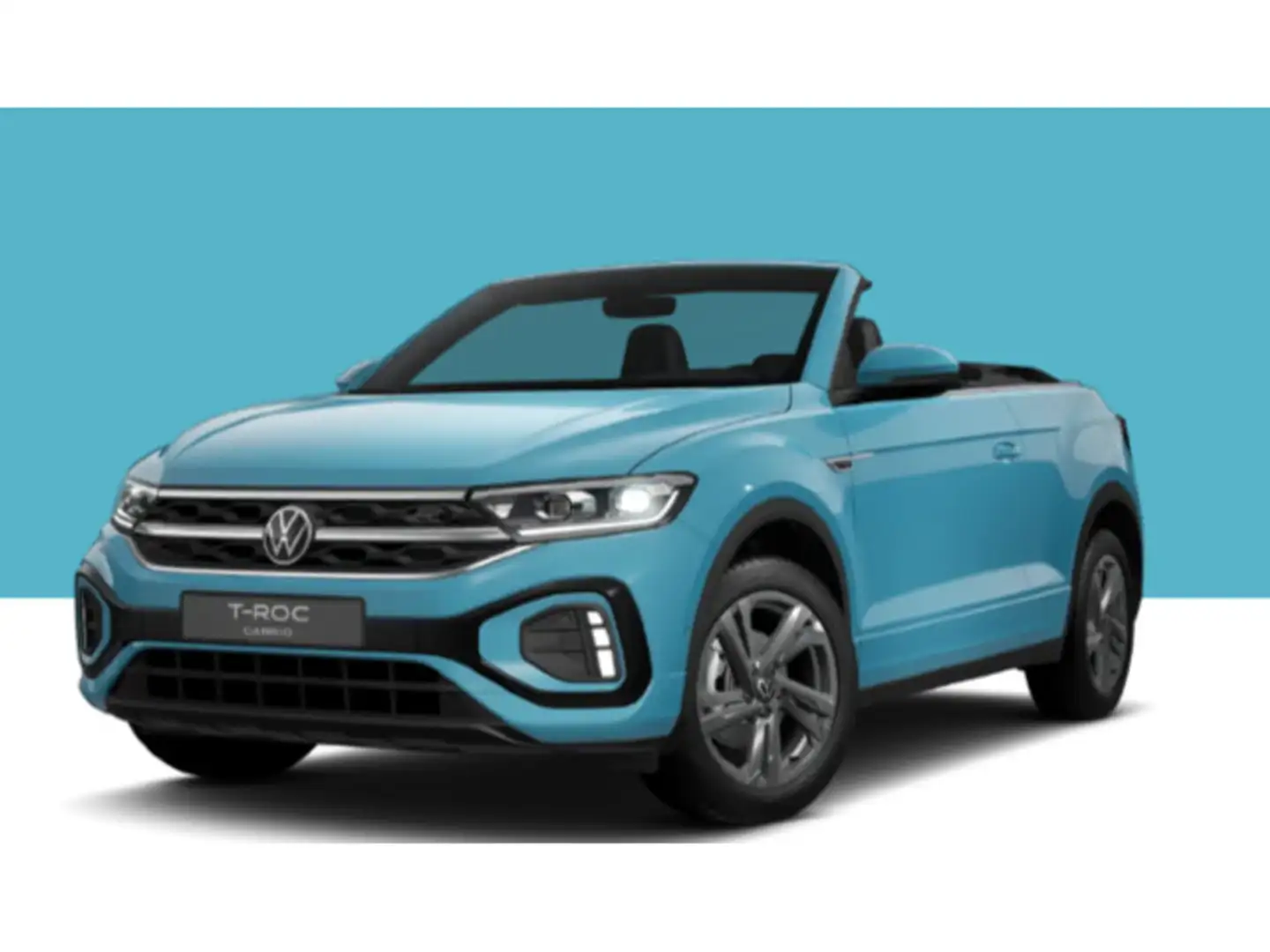 Volkswagen T-Roc Cabriolet R-Line 6-Gang *AKTION* Blau - 1