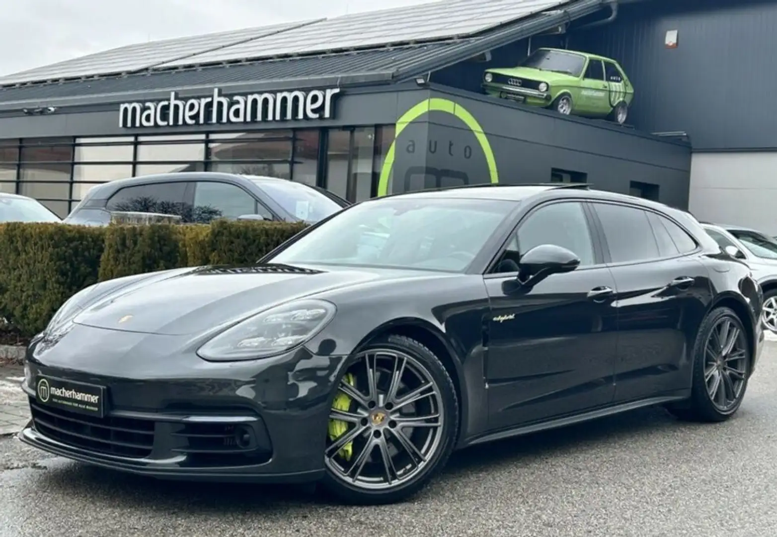 Porsche Panamera 4 E-Hybrid *LED*ACC*SITZ-KL*KEY*PANO*21'' Gris - 1