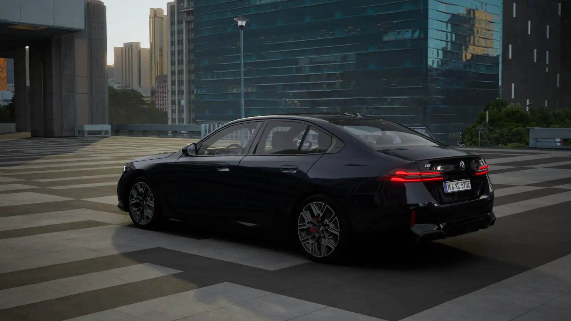 BMW i5 eDrive40 M Sport / Panoramadak / Achteruitrijcamer Zwart - 2
