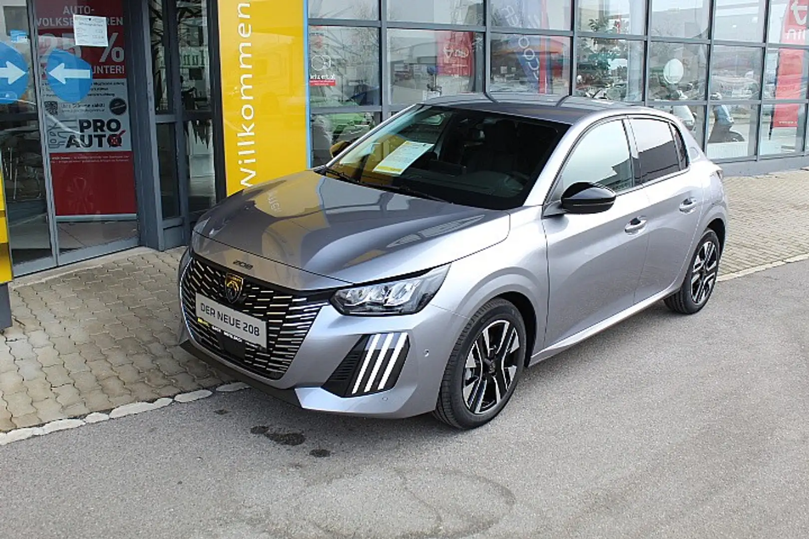 Peugeot 208 PureTech 100 S&S Allure Grau - 1