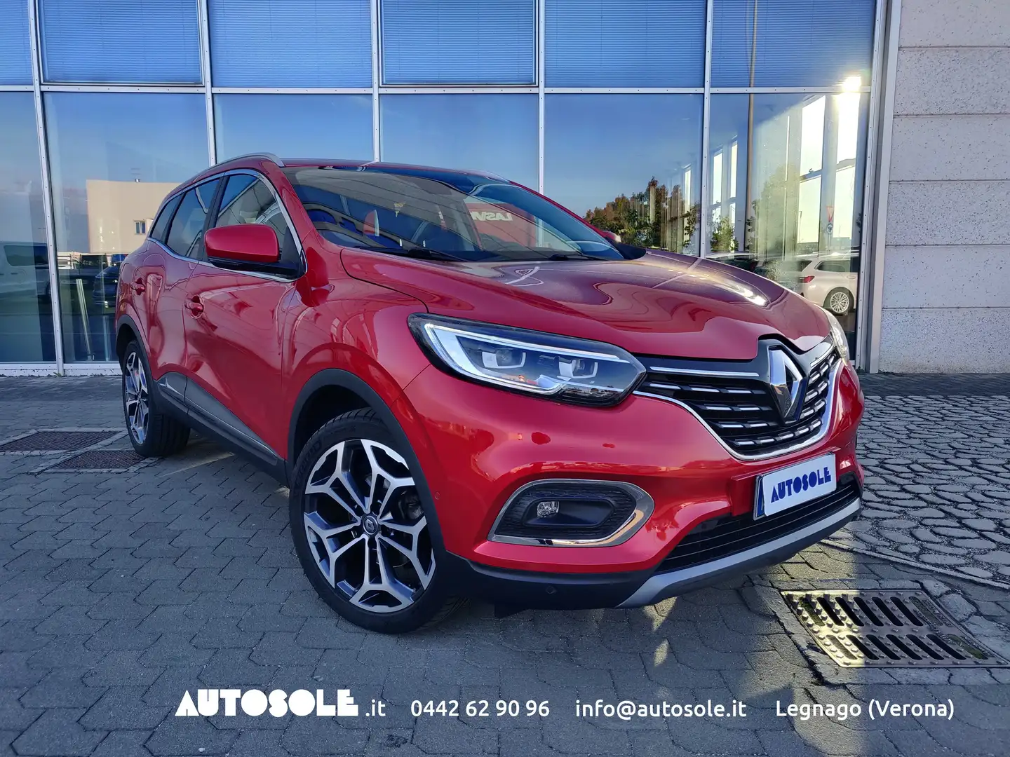 Renault Kadjar Kadjar 1.5 BlueDCI Techno Automatica Rouge - 1