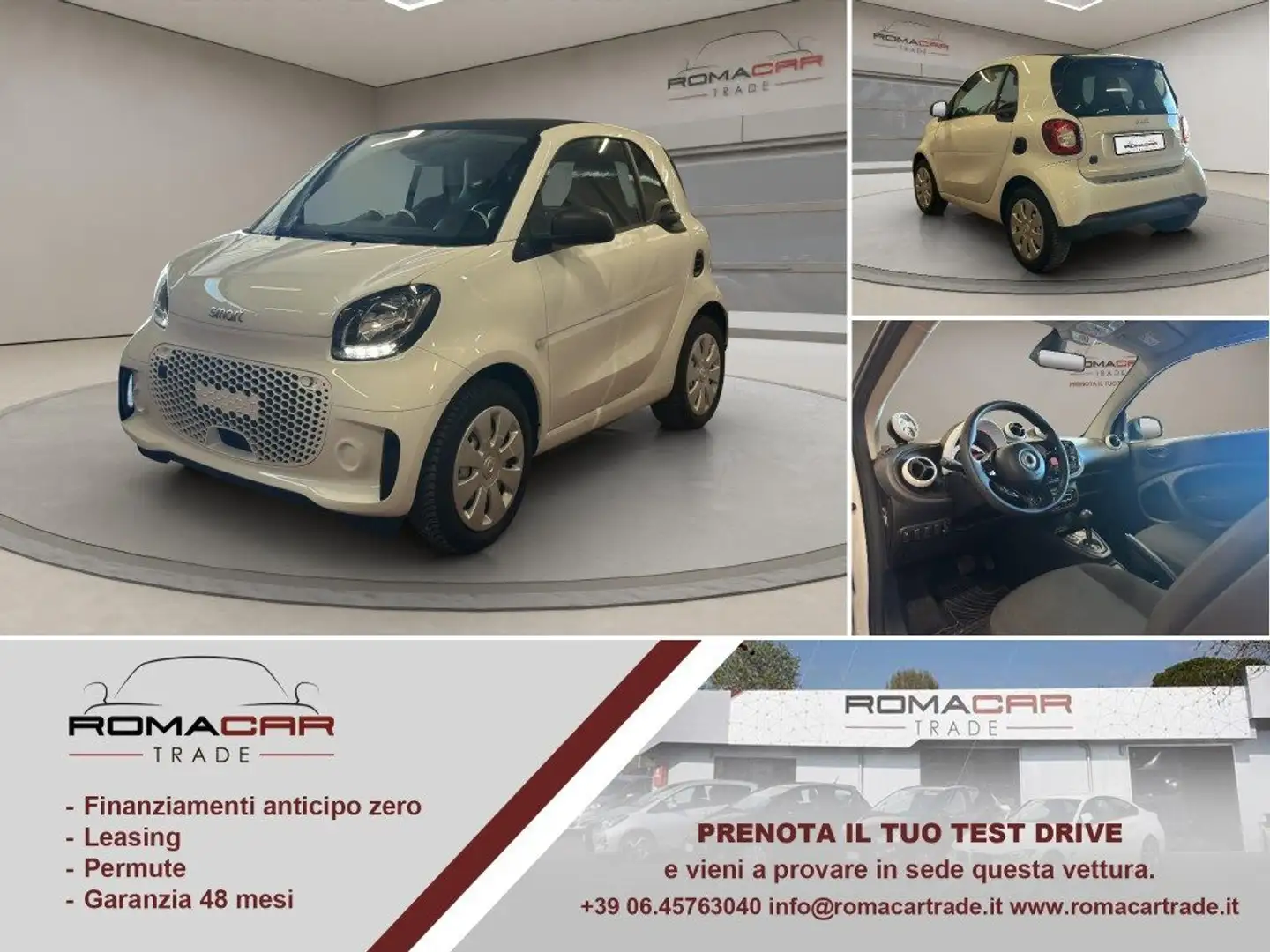 smart forTwo EQ YOUNGSTER   (22kw) Weiß - 1
