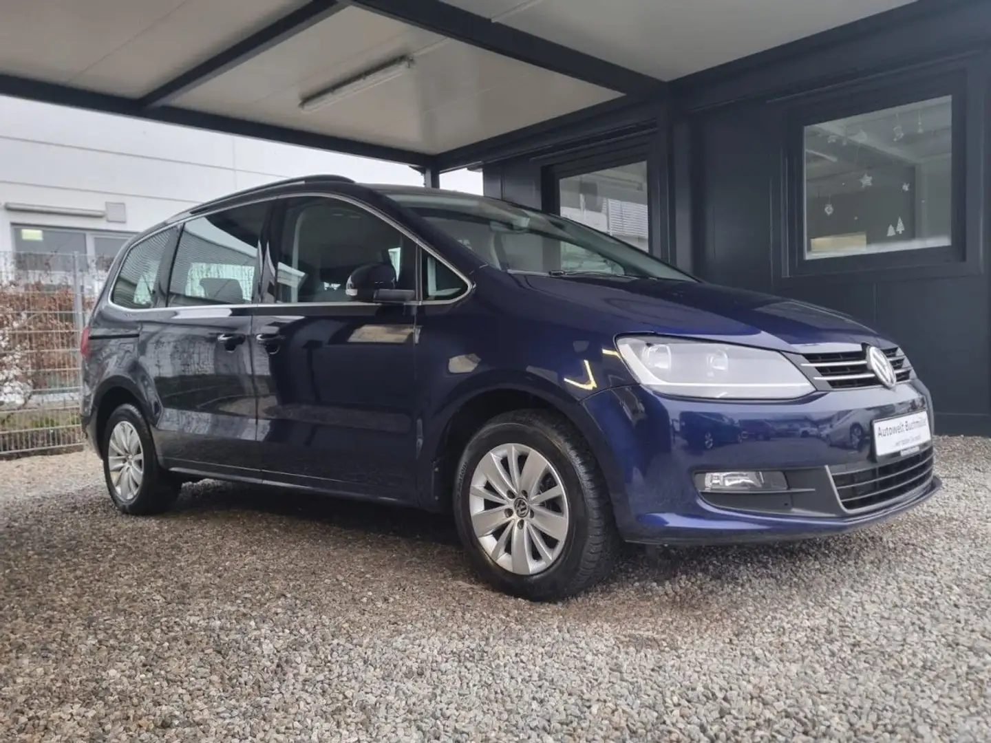 Volkswagen Sharan 1.4 TSI 7-SITZER,DAB,SITZH,LED Klima Blau - 2