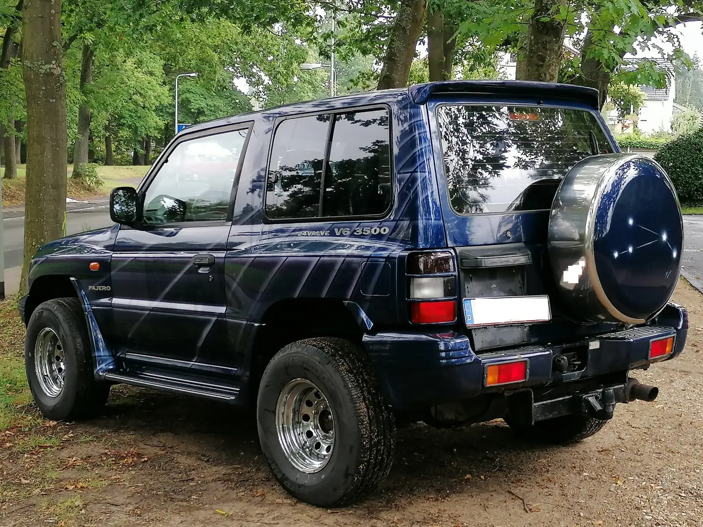 Mitsubishi Pajero 3500~3.5 V6 24V~Autom.-Leder-Klima-Standheizung Blau - 1