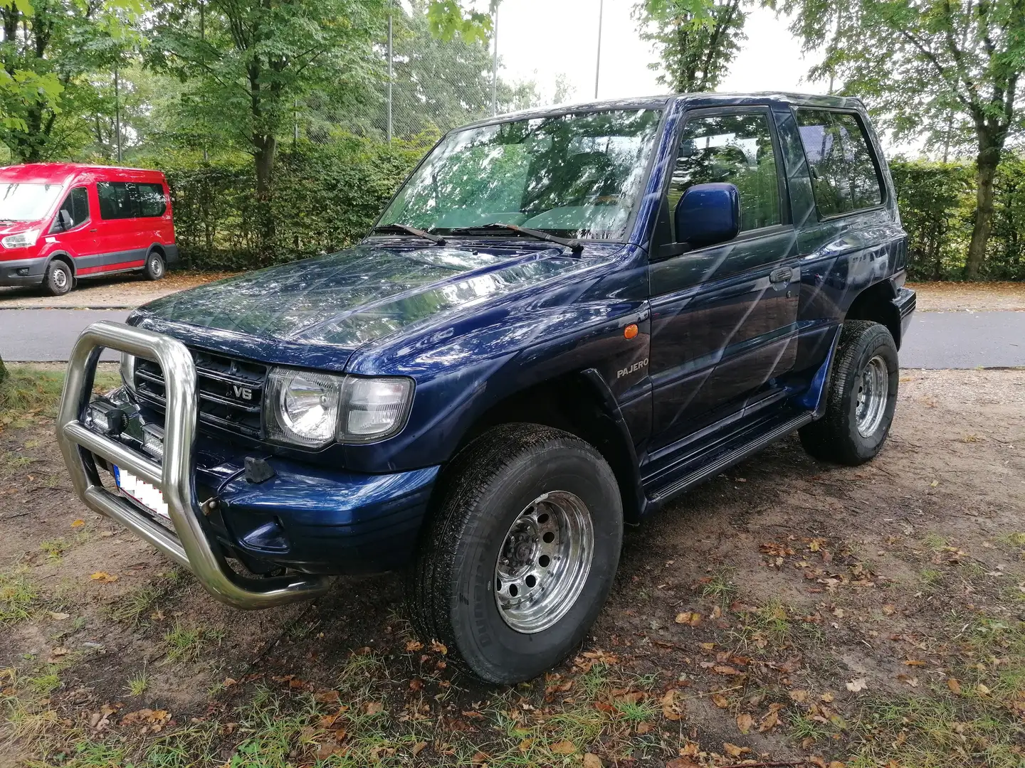 Mitsubishi Pajero 3500~3.5 V6 24V~Autom.-Leder-Klima-Standheizung Blau - 2
