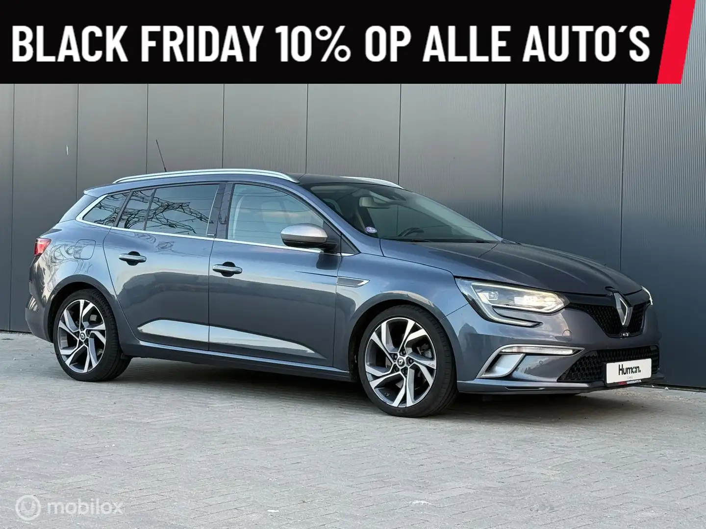 Renault Megane Estate 1.6 TCe GT 205 pk sport uitvoering Gris - 2