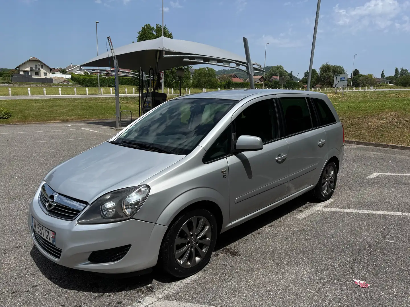 Opel Zafira Zafira 1.7 CDTI - 125 ch FAP 111 Argent - 1
