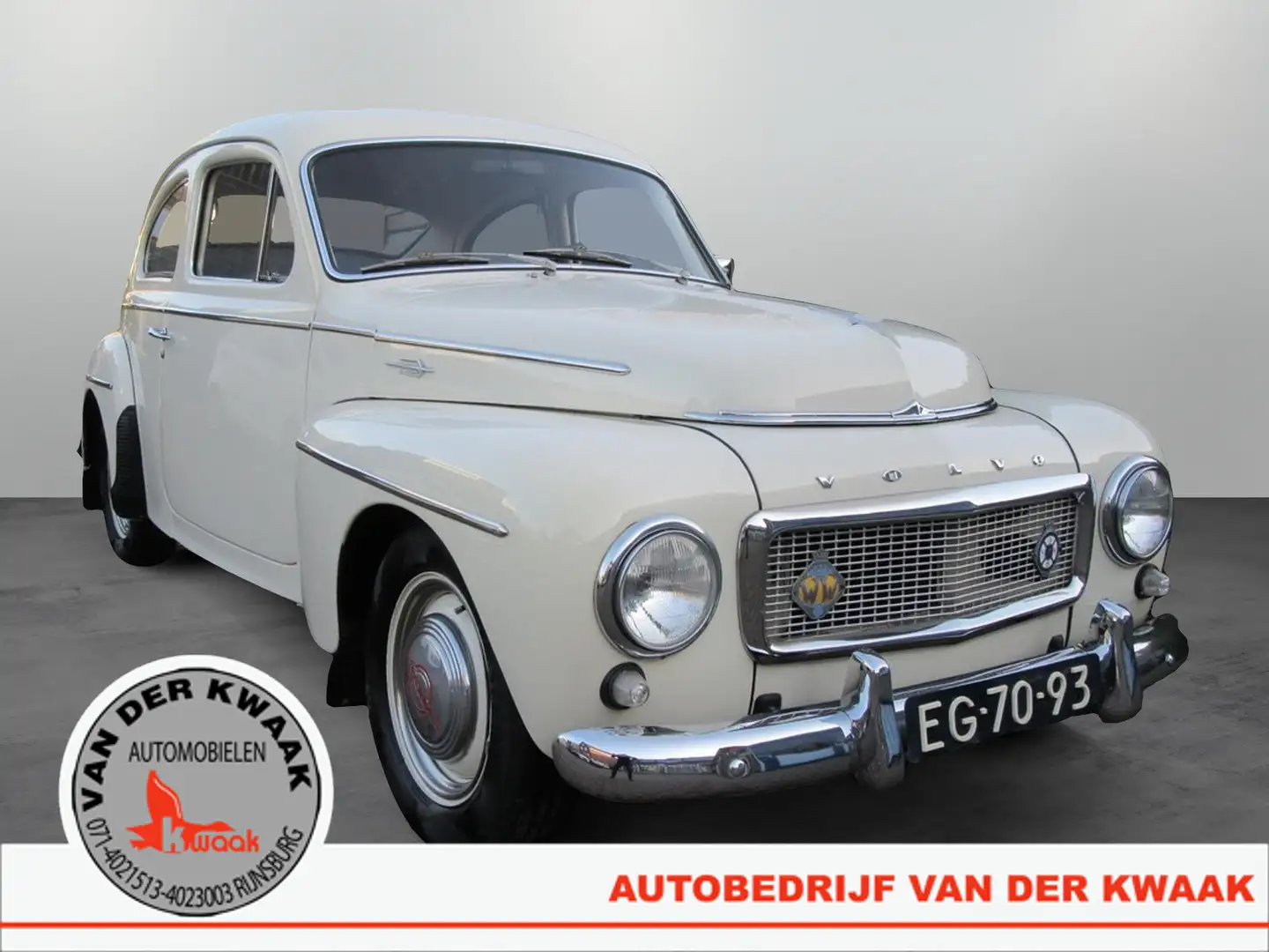 Volvo P544 Blanc - 1