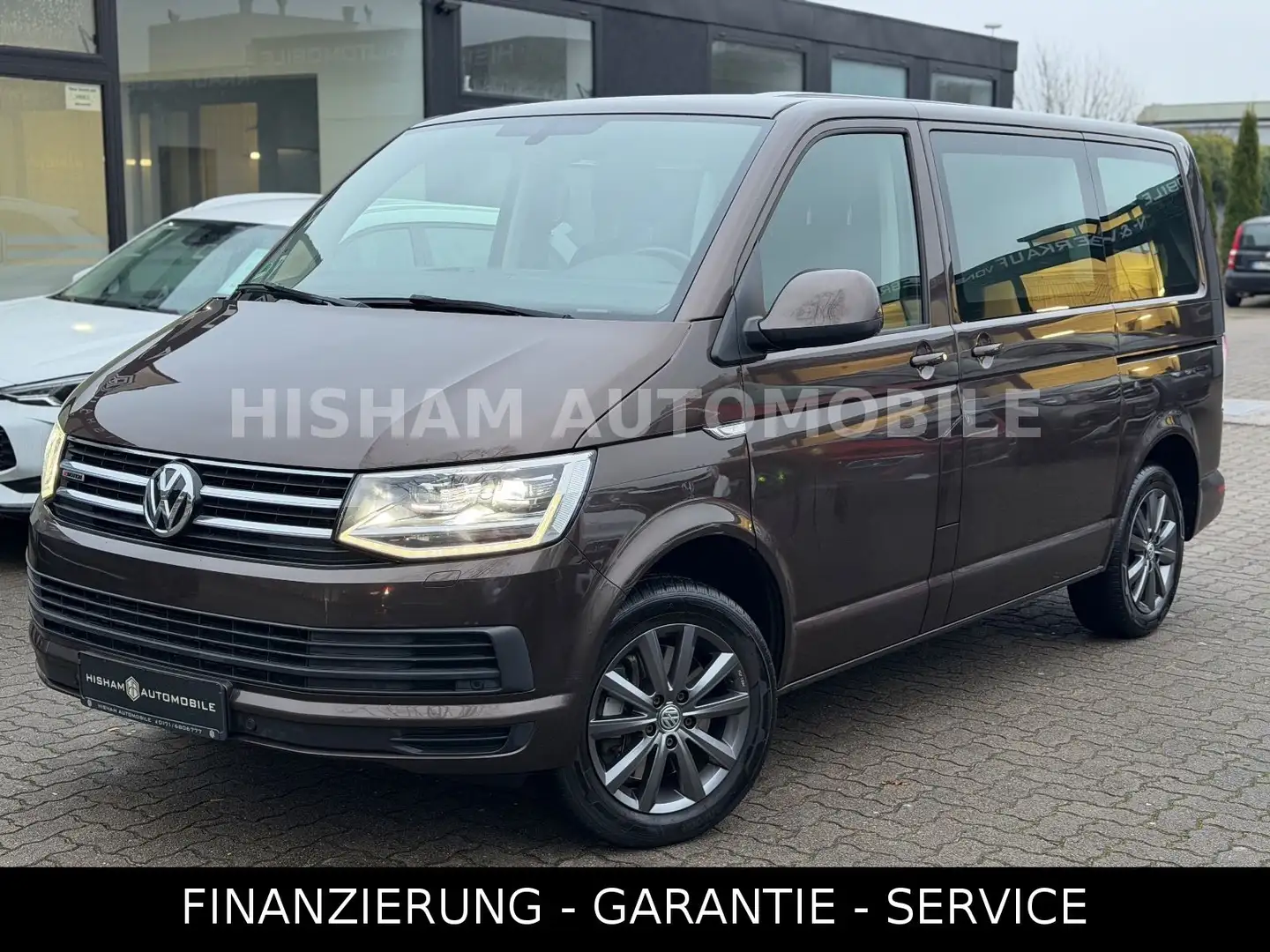 Volkswagen T6 Caravelle T6 CARAVELLE 2,0TSI 4MOTION/CAM/LEDER/LED/SHZ/AH Braun - 1