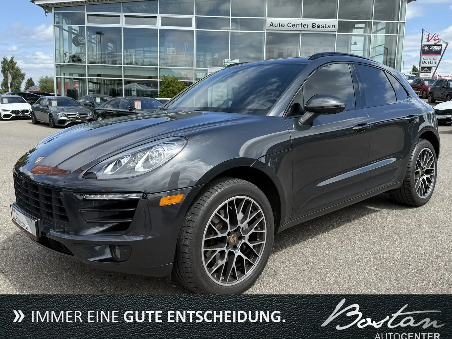 Porsche Macan S/PANORAMA/360°/BOSE/MEMORY/1.HAND/20 ZOLL Grijs - 1