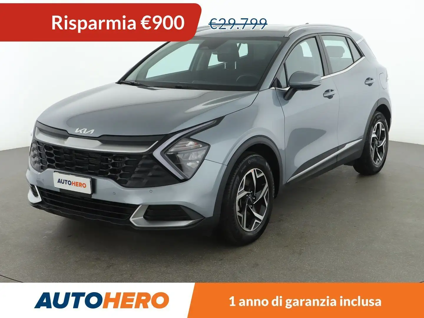 Kia Sportage 1.6 TGDI Mild-Hybrid Business Grigio - 1