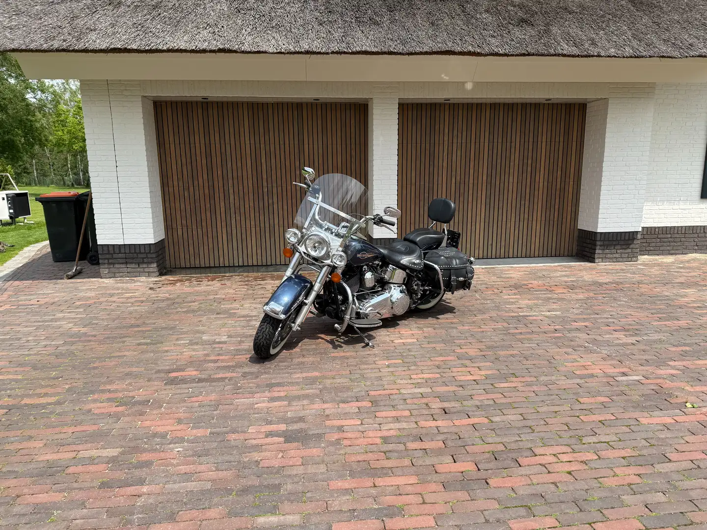 Harley-Davidson Heritage Softail Classic Kék - 1