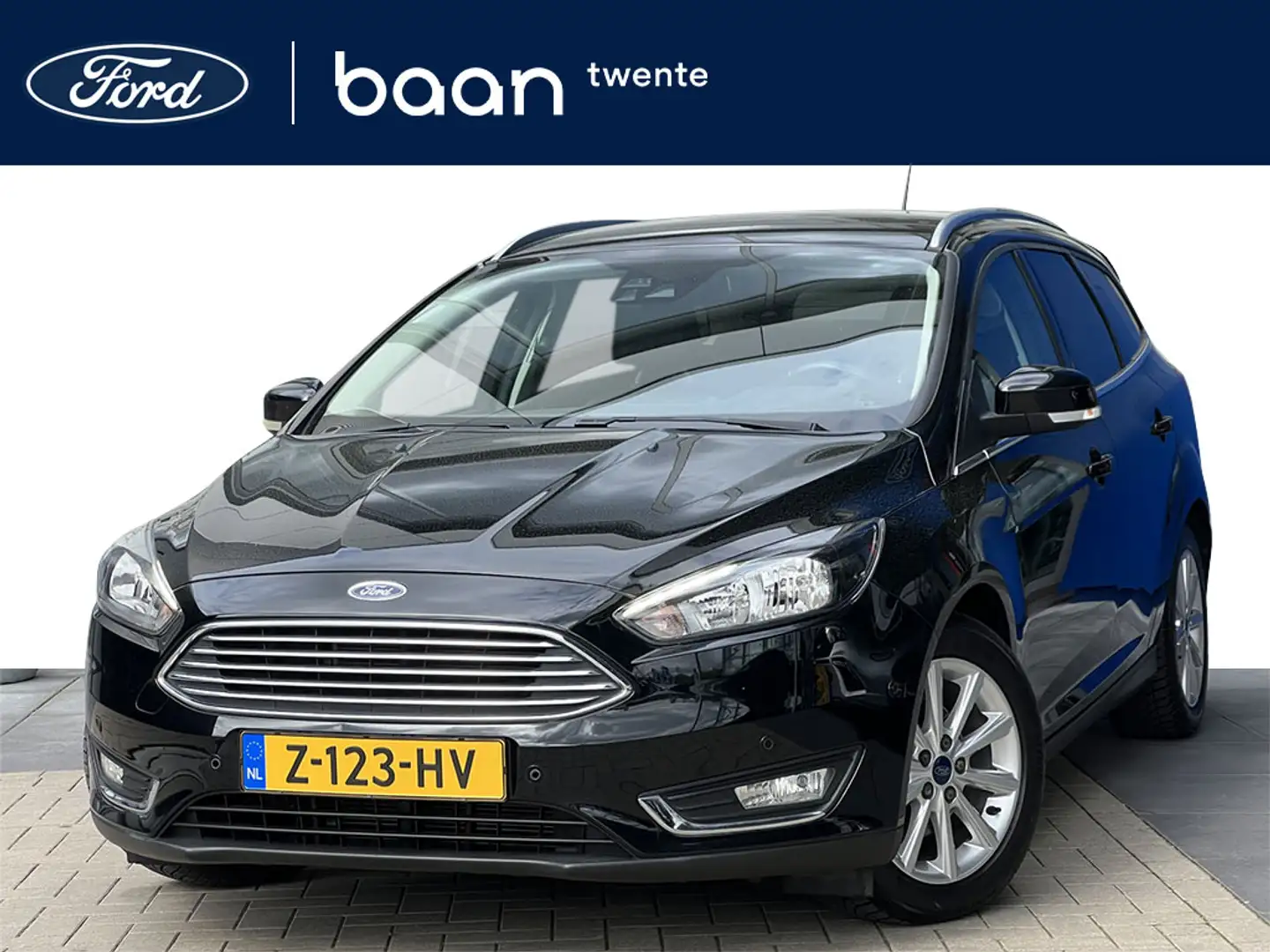 Ford Focus Wagon 1.0 Titanium 125 PK | Winter Pack | Navi | H Zwart - 1