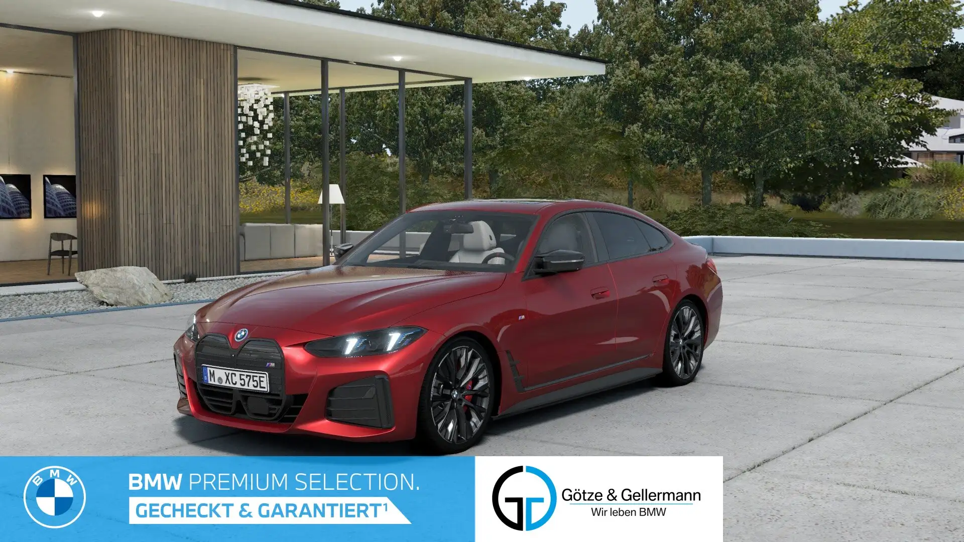 BMW i4 M50 xDrive Gran Coupé Sport Pro //AHK HUD Rot - 1