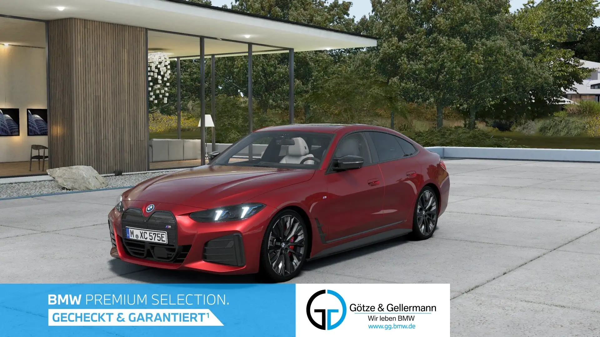BMW i4 M50 xDrive Gran Coupé // Leas.ab EUR620,-inkl. Rot - 1